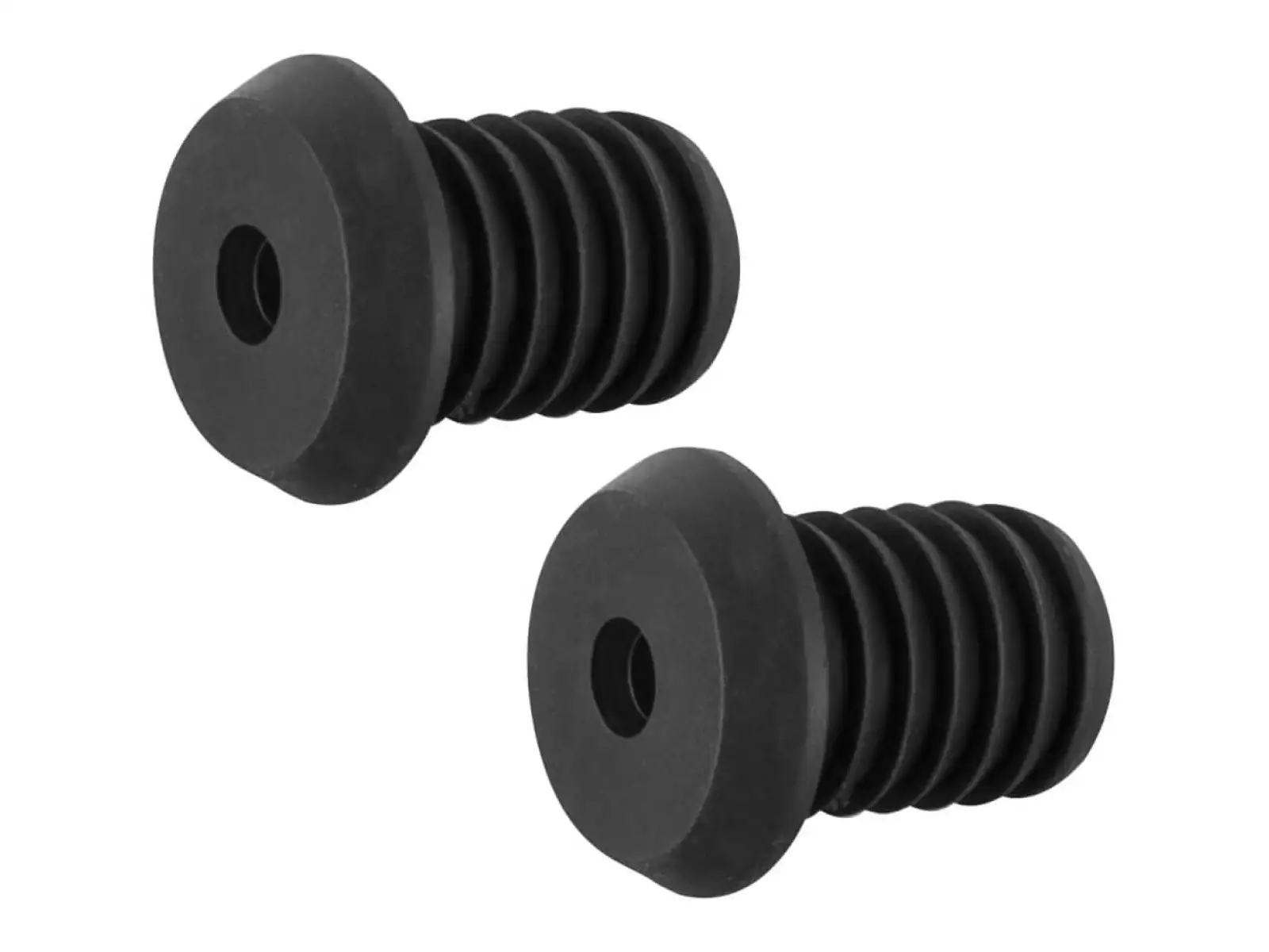 Foce BMX145 rubber grips black/red