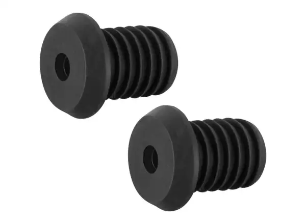 Foce BMX145 rubber grips black/red