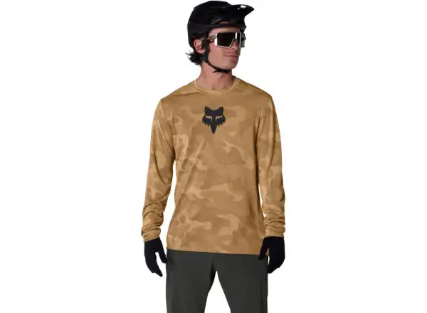 Fox Ranger TruDri men's long sleeve jersey Nutmeg