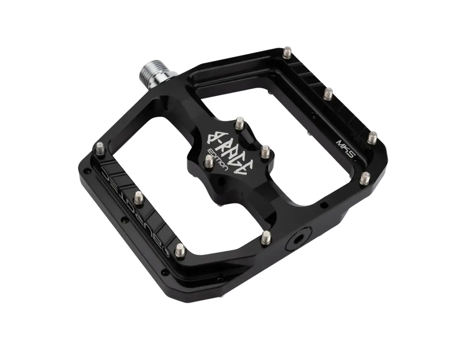 Burgtec Penthouse MK5 B-Rage Edition platform pedals Black