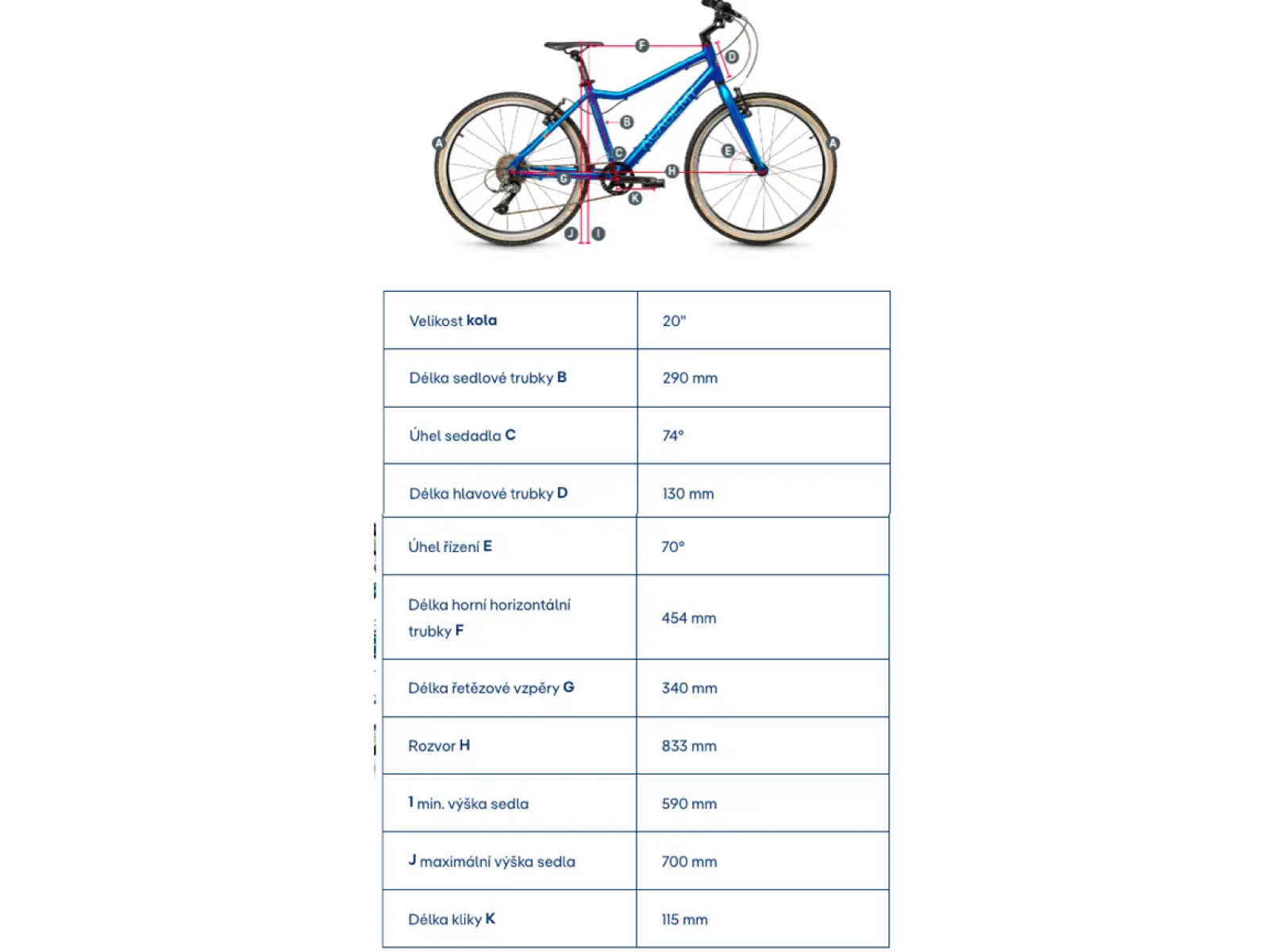 Academy Grade 4 children's bicycle 20" red