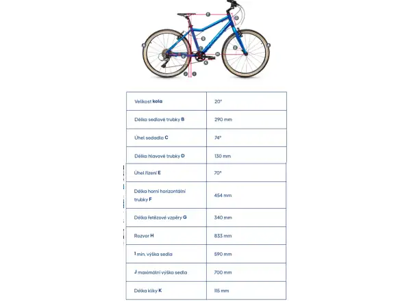 Academy Grade 4 children's bicycle 20" red