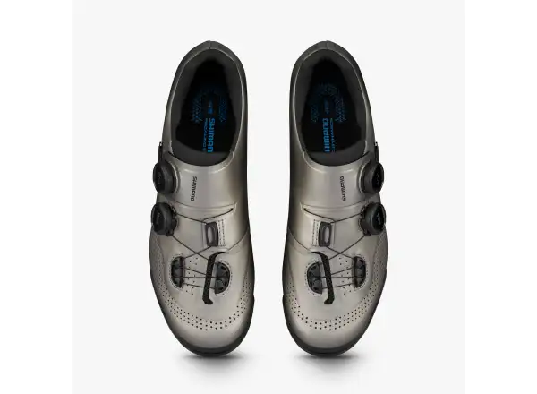 Shimano SH-XC702 men's MTB shoes silver