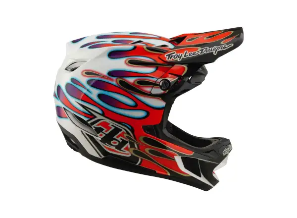 Troy Lee Desing D4 Composite Mips helmet White/Red