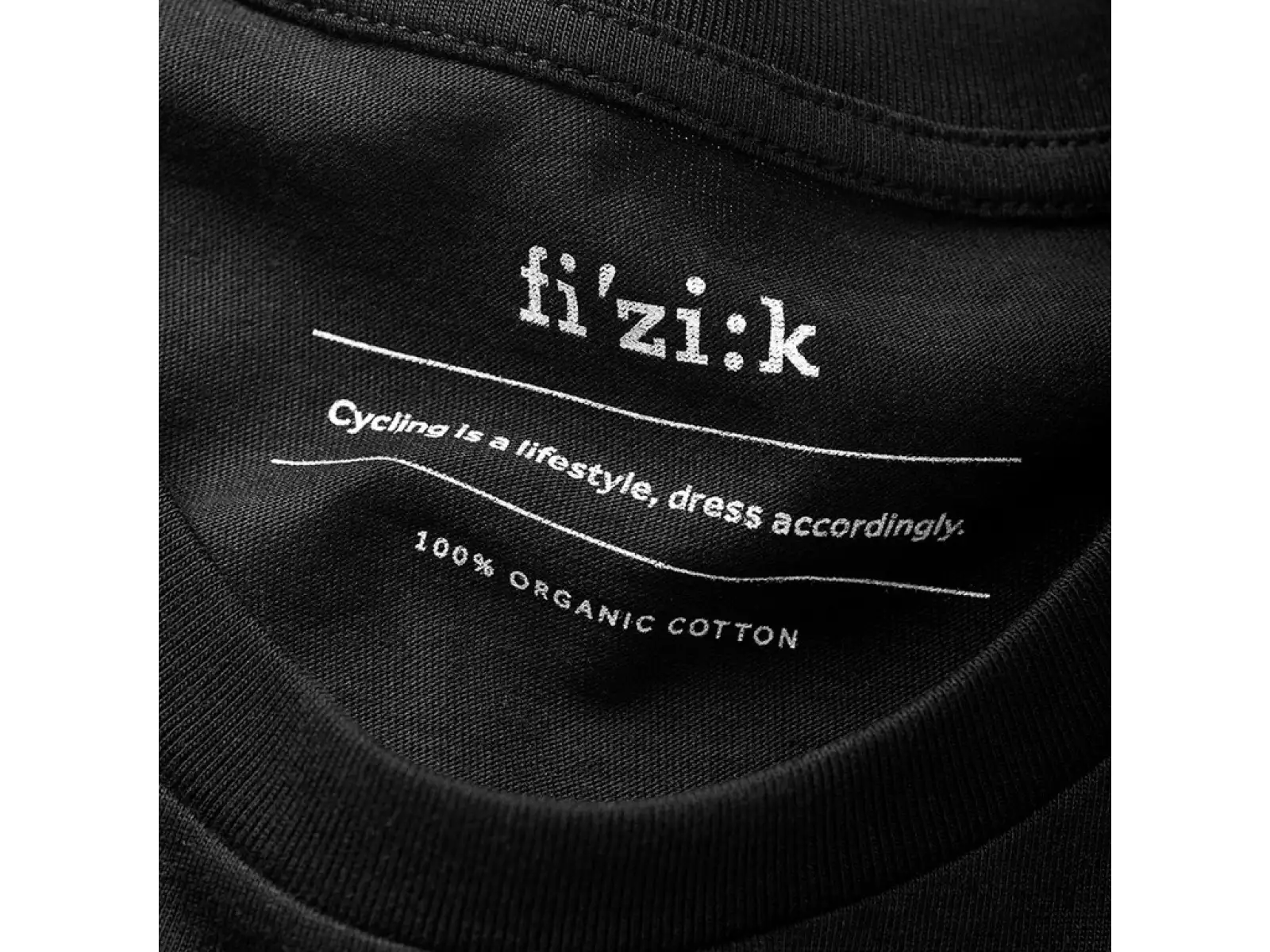Fizik Logo short sleeve T-shirt Black