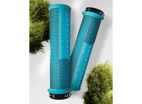Peaty's Monarch Mushroom Thick grips Turquoise