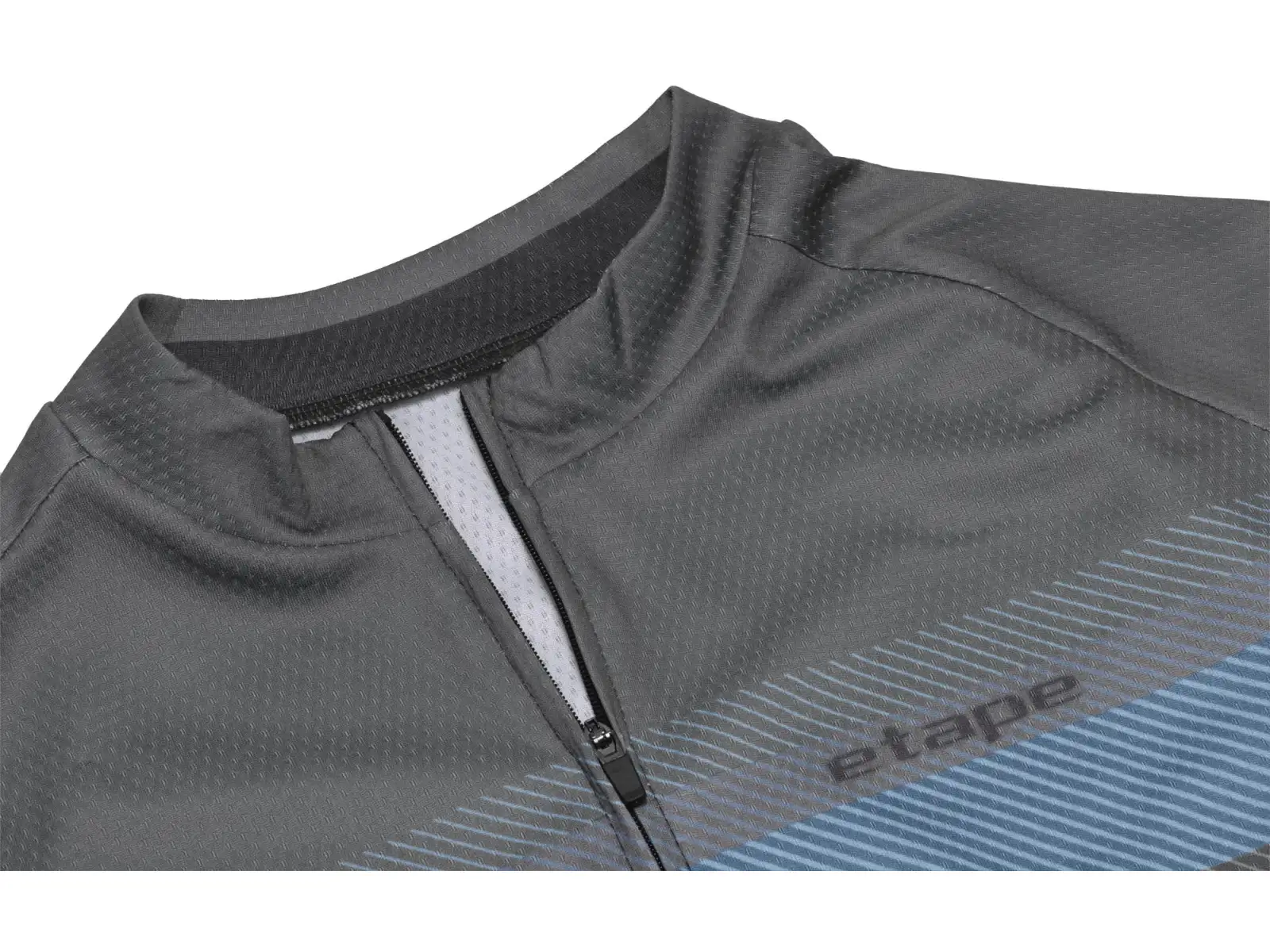 Etape Leader men's jersey short sleeve grey/anthracite