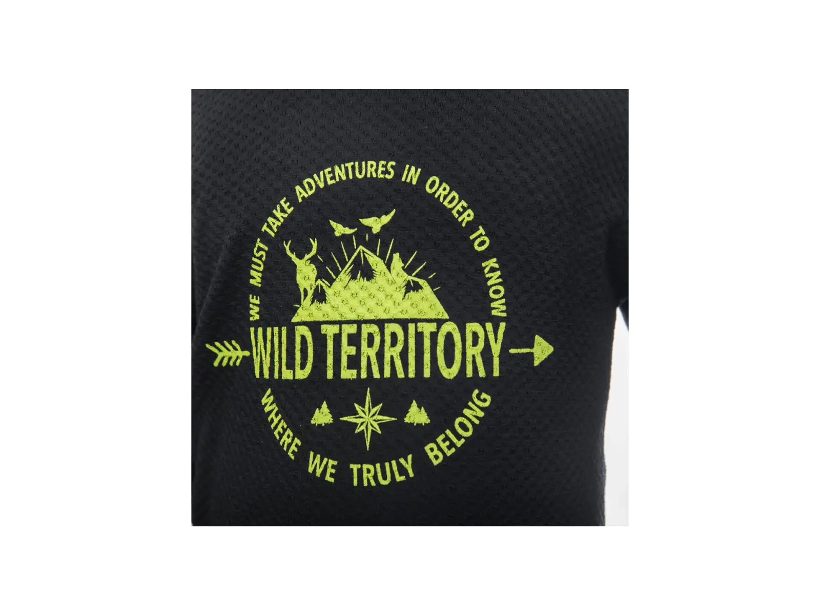Sensor Merino DF Territory children's long sleeve shirt black