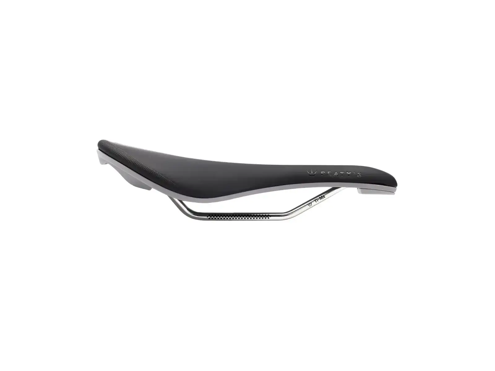 Peatys Monarch saddle TI-MX Rail / Nylon Base Slate