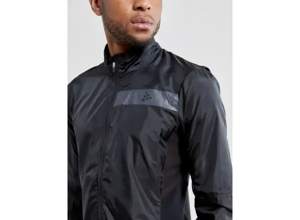 Craft ADV Essence Light Wind men's cycling jacket black