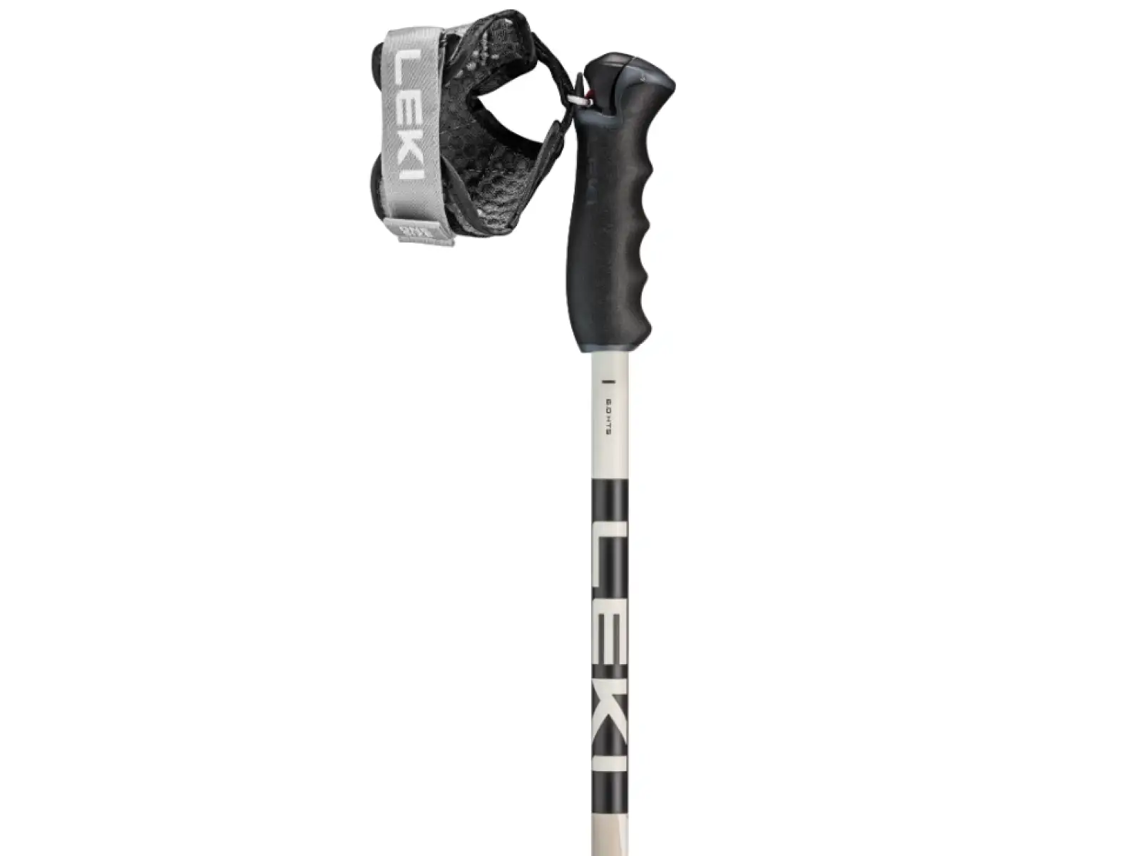 Leki Detect S Vario alpine poles Warm Grey Light/Warm Grey Dark/Black