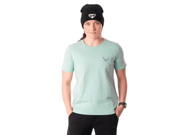 Dynafit Back Graphic Cotton women's T-shirt short sleeve Cloud Blue/Twilight