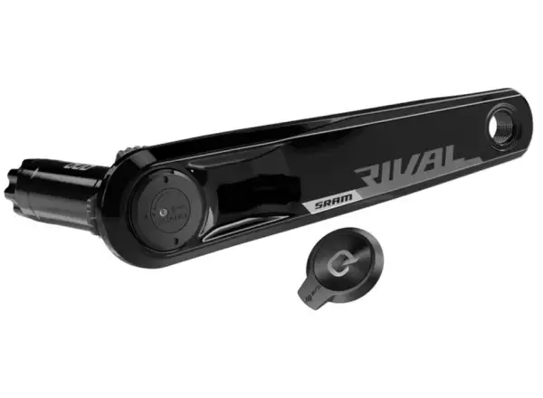 Sram Rival AXS D1 DUB Wide Left Crank Arm 172.5 mm with an Axle and a Power Meter
