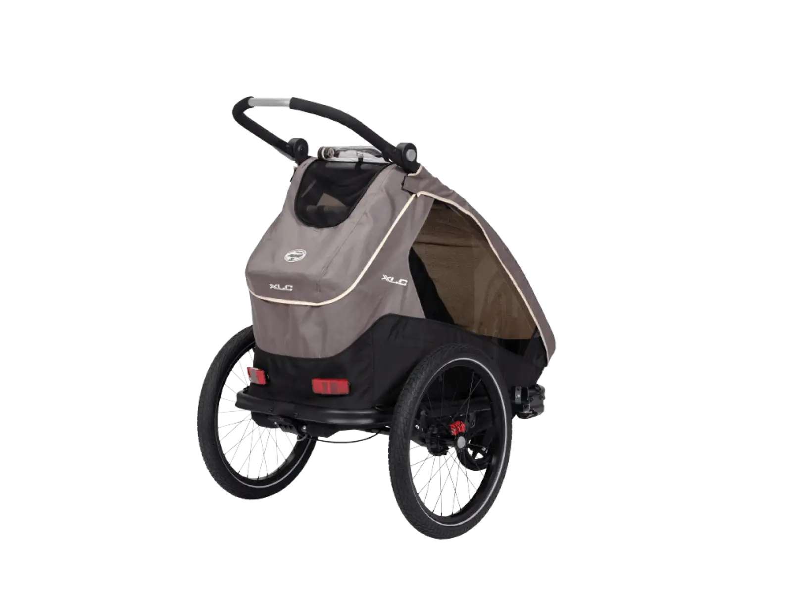 XLC MONOs BS-C09 kids trailer 20" grey/beige/anthracite