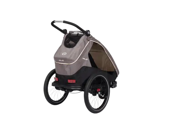 XLC MONOs BS-C09 kids trailer 20" grey/beige/anthracite