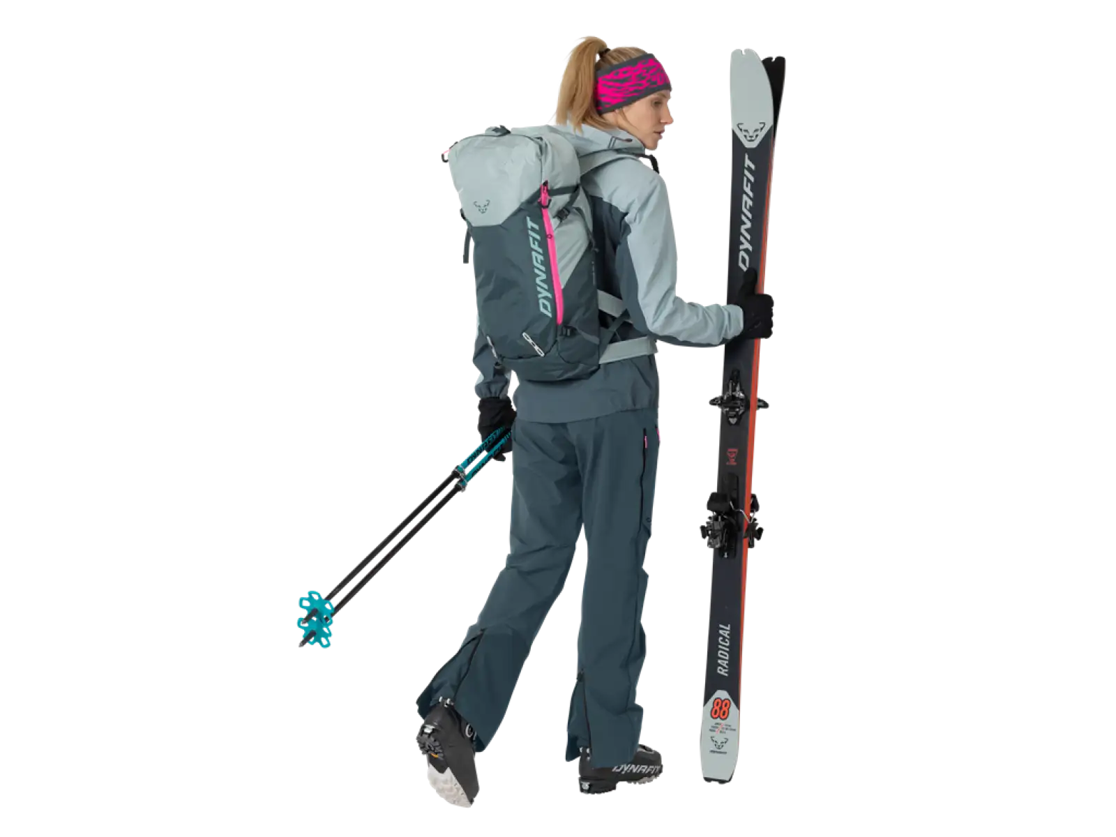 Dynafit Radical 30+ women's backpack 30 l Cloud Blue/Cinder