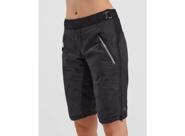 Silvini Primaloft PRE WP1306 women insulated shorts Black