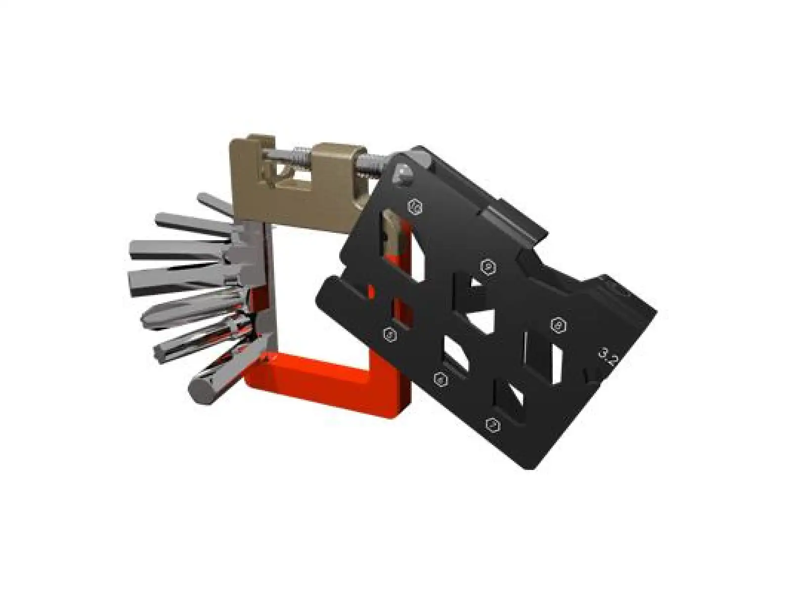 Super B TB-FD50 multitool 21in1