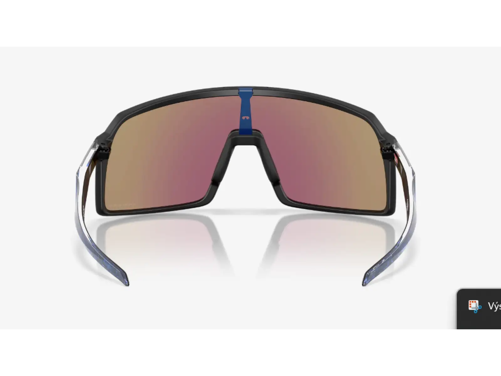 Oakley Sutro sunglasses Matte Black/Crystal Blue/Prizm Sapphire