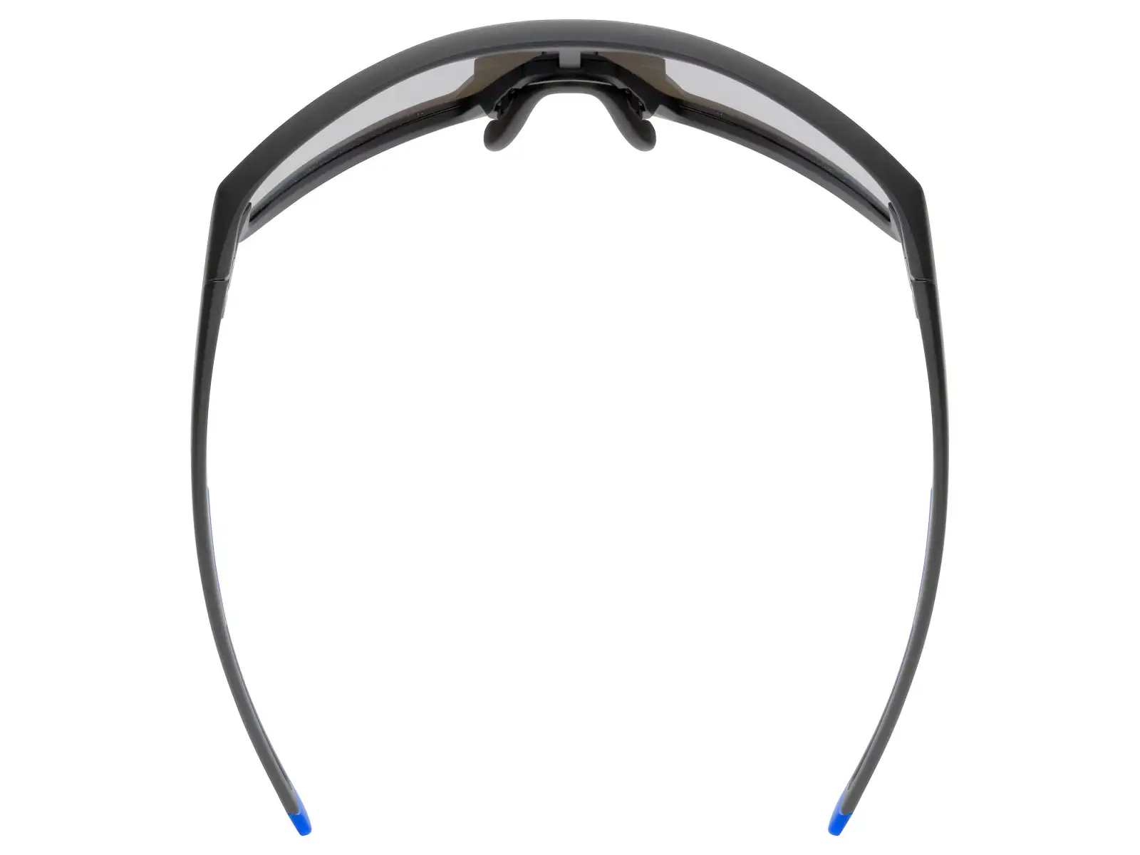 Uvex Skyryse sunglasses Black Matt/Mirror Blue