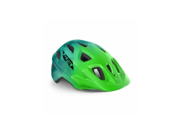 MET Eldar junior helmet green tie-dye vel. Uni (52-57 cm)