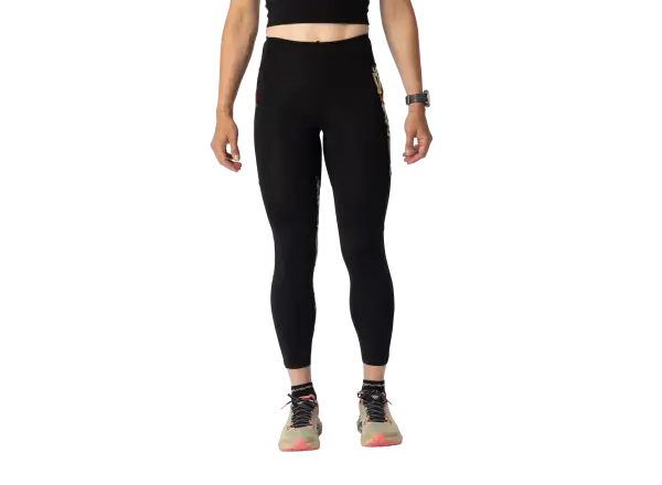 Dynafit Trail 7/8 women's running leggings Black Out/Overcast