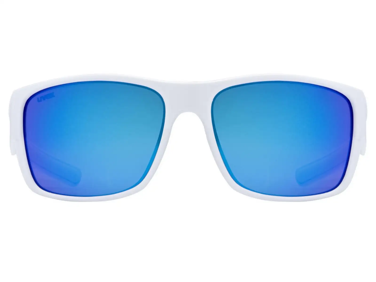 Uvex ESNTL Urban glasses White Matt/Mirror Blue