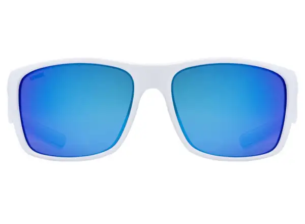 Uvex ESNTL Urban glasses White Matt/Mirror Blue
