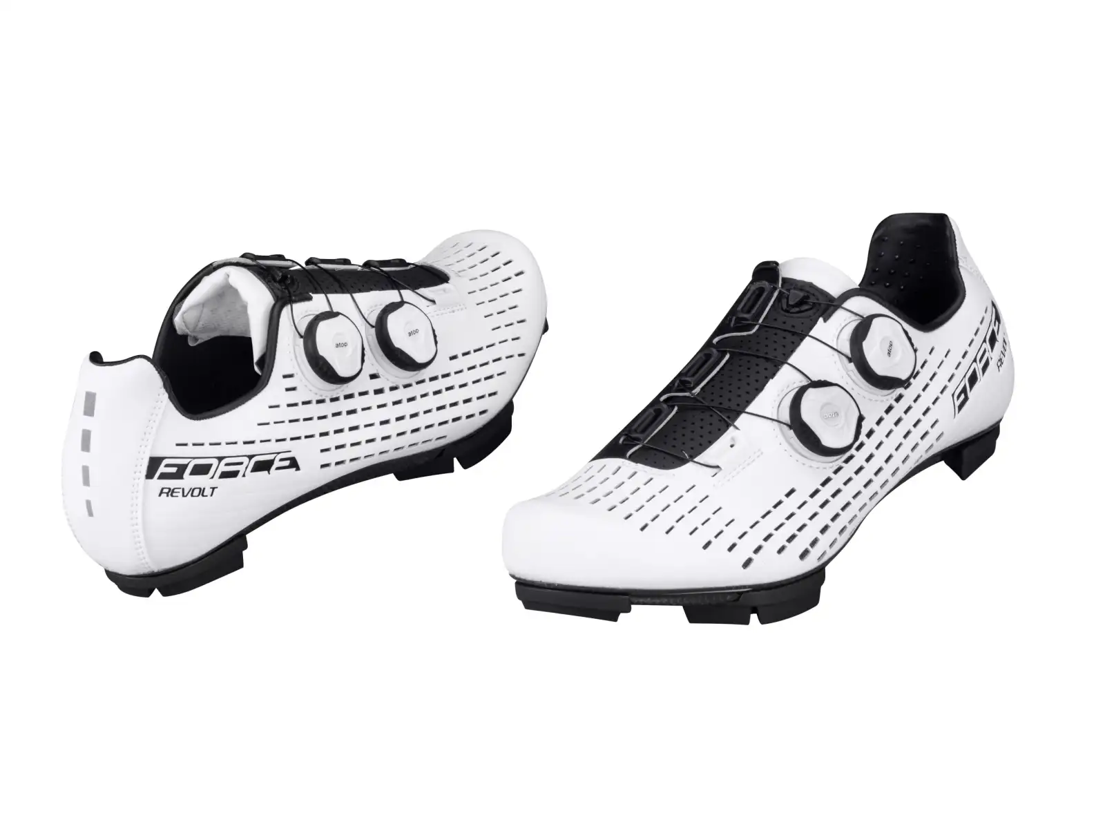 Force Revolt Carbon MTB men's cycling shoes white