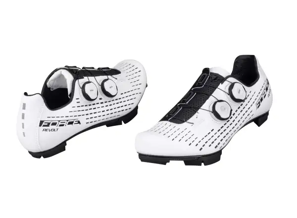 Force Revolt Carbon MTB men's cycling shoes white