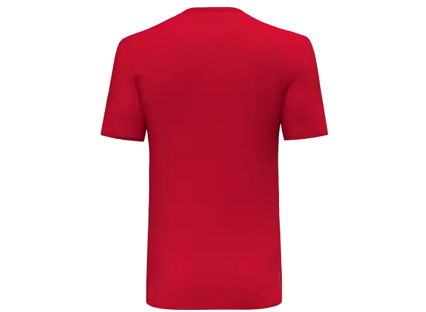 Salewa Solidlogo Dry Short Sleeve T-Shirt Men Flame
