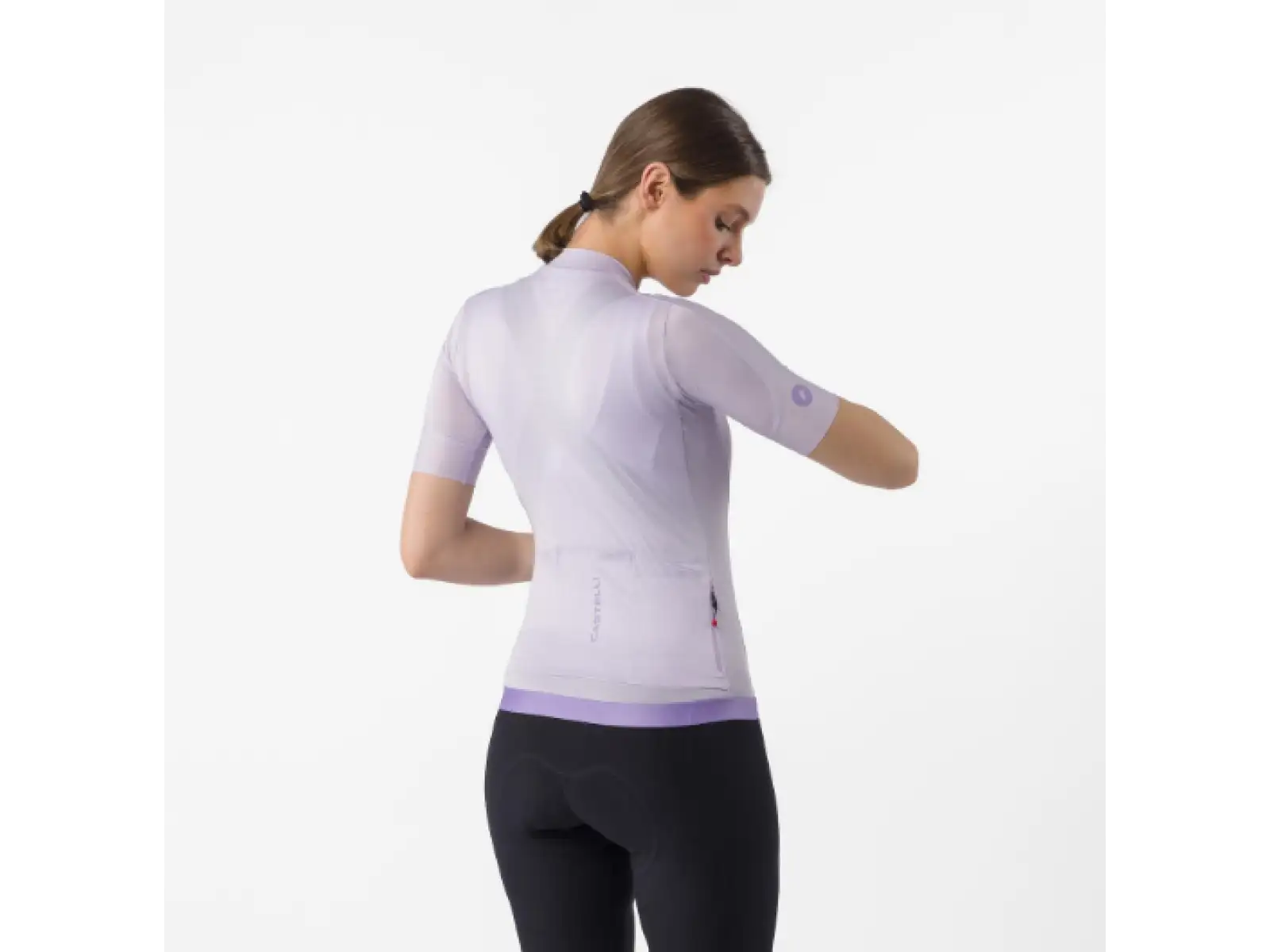 Castelli Espresso 2 W women's jersey short sleeve Purple Mist