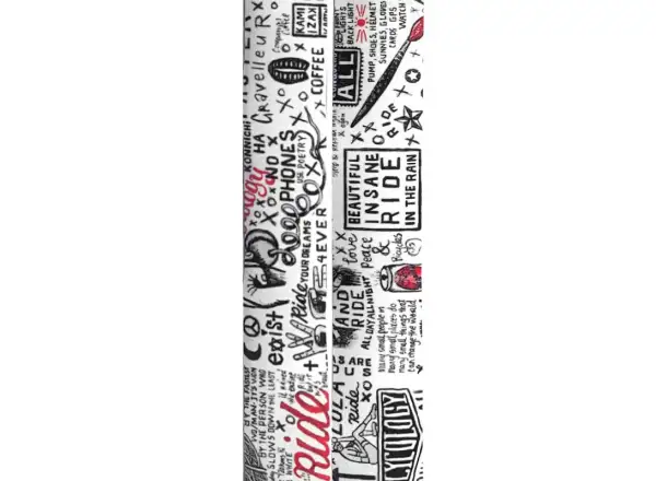 Cycology Graffiti handlebar tape White