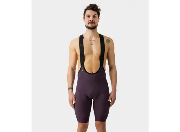 Alé PR-E Magic Colour men's bib shorts Bordeaux