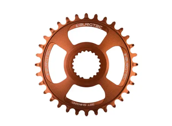 Burgtec Thick Thin DM Shimano chainring 32 tooth bronze