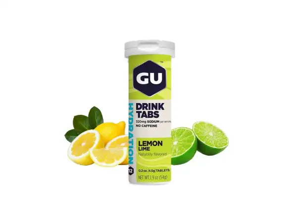 GU Hydration Drink Tabs soluble tablets Lemon/Lime 54 g
