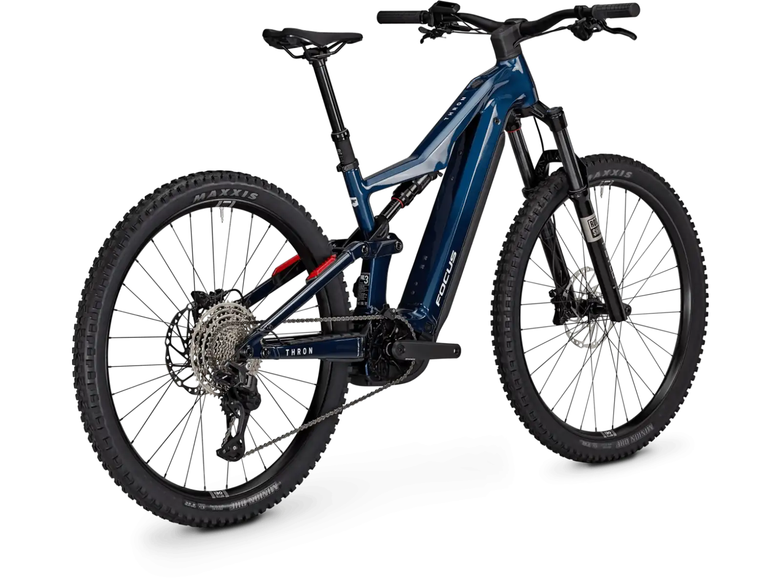 Focus THRON 8 800Wh full-suspension e-bike Azurblue / Sydneyblue
