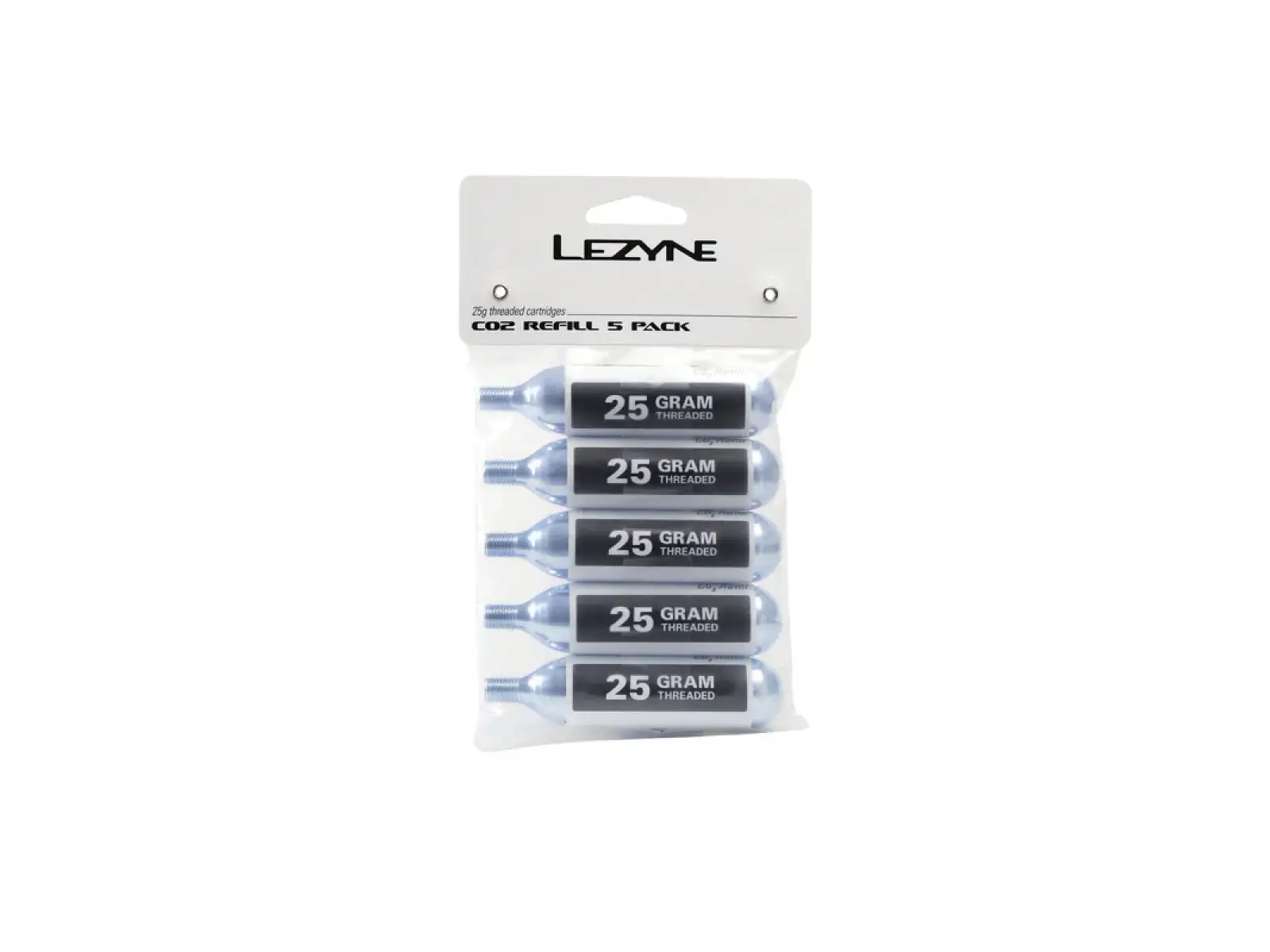 LEZYNE CO2 cartridges 25g (pack 5pcs)
