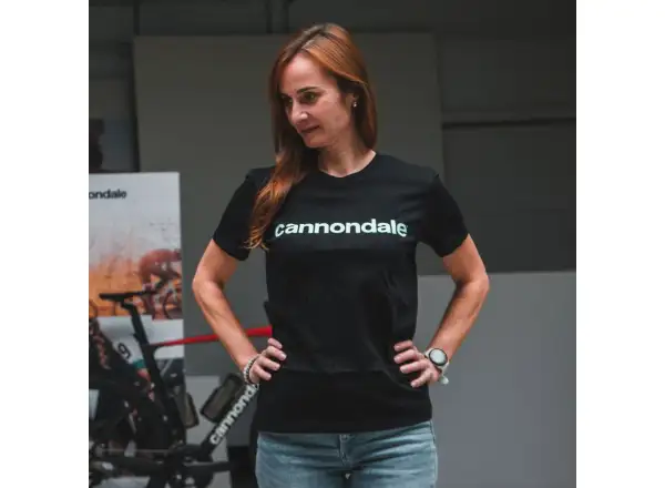 Cannondale Lifestyle t-shirt short sleeve Black/Cool Mint
