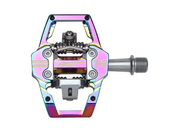 HT HTI-T2 MTB clipless pedals Oil slick