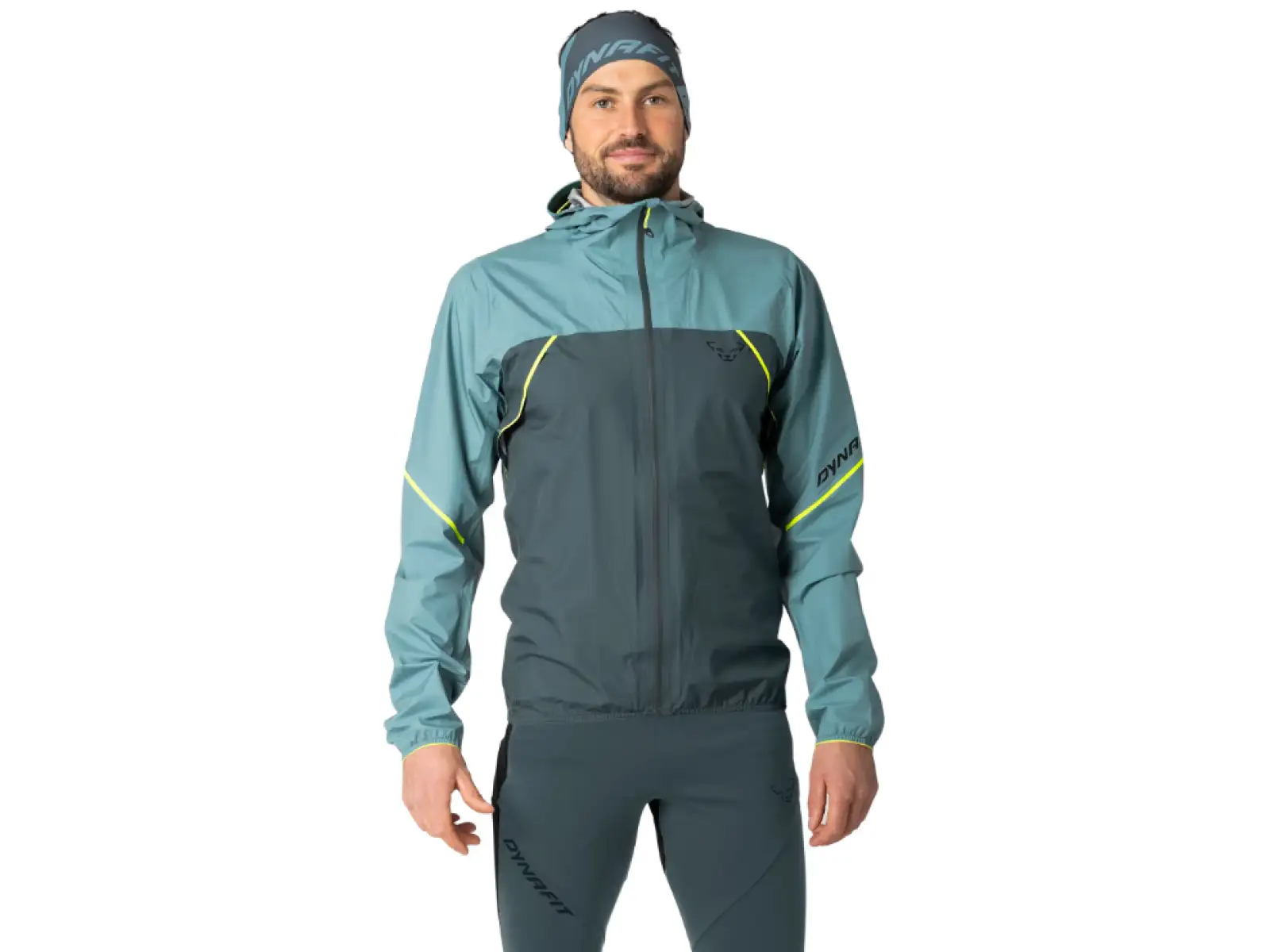 Dynafit Alpine 3 L men's running jacket Smoke Blue
