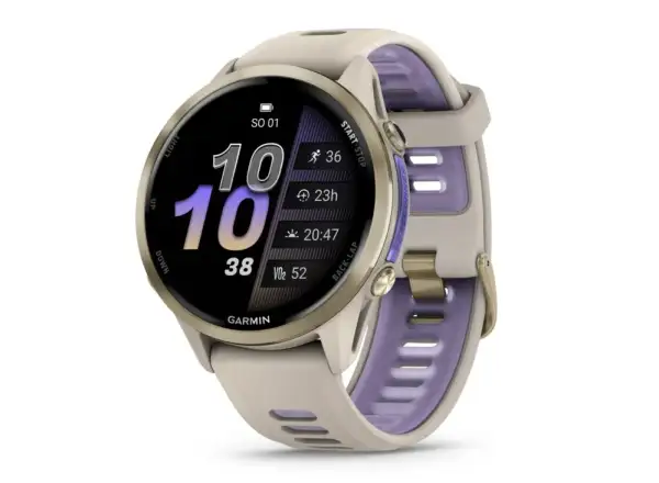 Garmin Forerunner 970 smart watch French Grey/Indigo