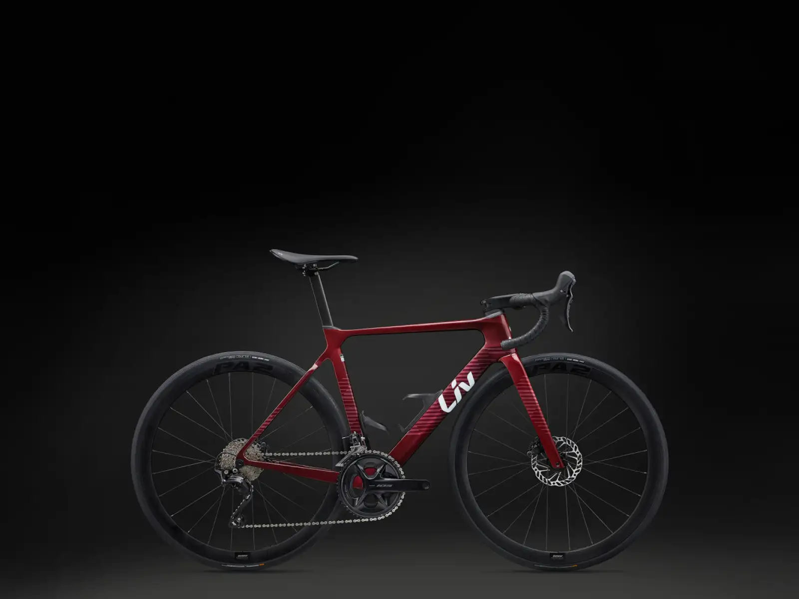 Liv EnviLiv Advanced 2 women's road bike Sangria