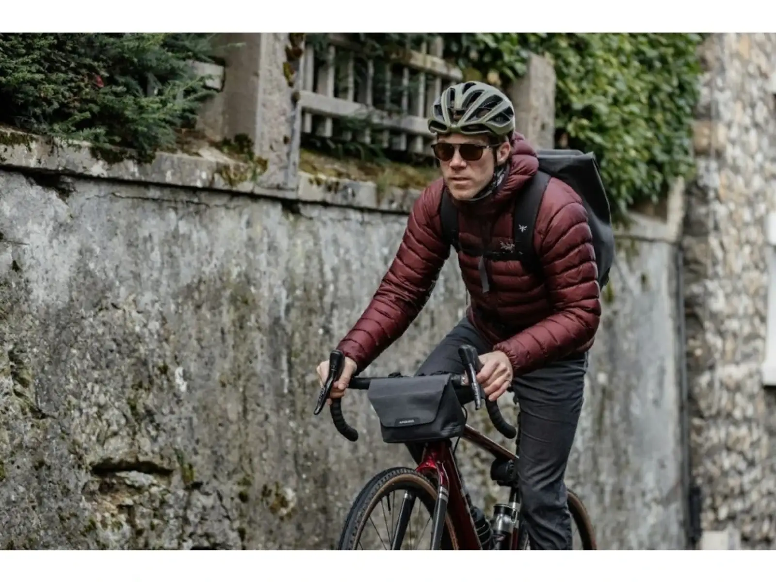 Apidura City handlebar bag 2 l dark grey