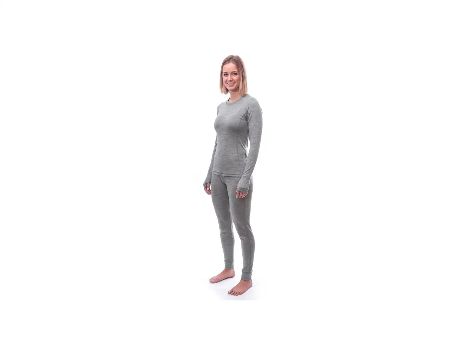 Sensor Merino Bold women's pants Cool Gray