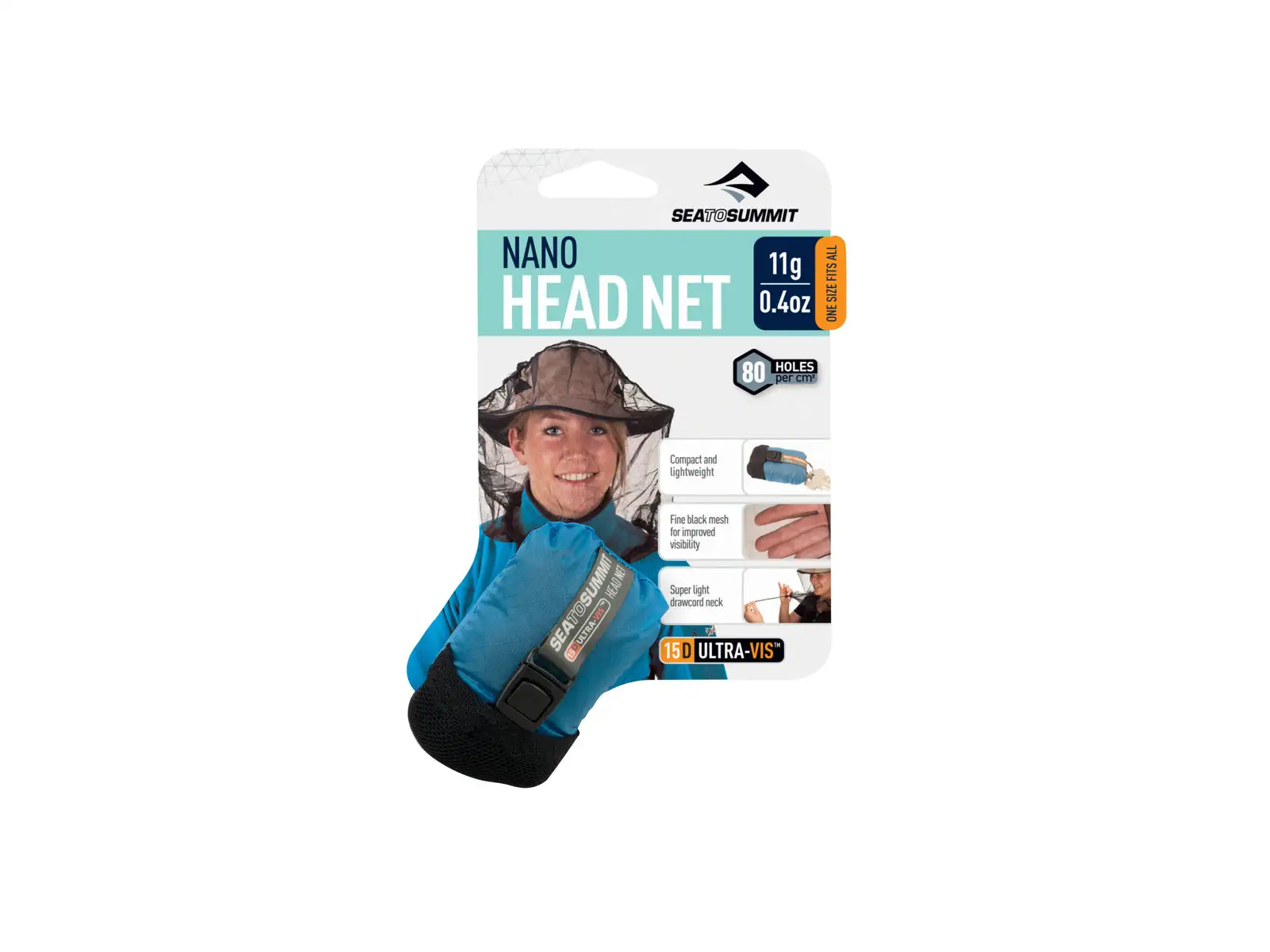 Sea To Summit Nano Mosquito net Black