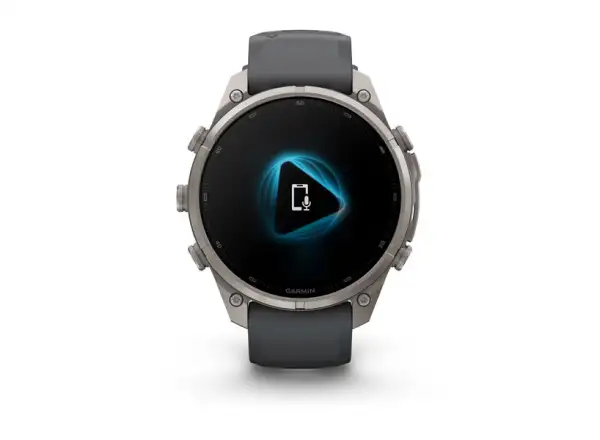Garmin fenix 9 Pro inReach 43 mm smart watch Carbon gray DLC Titanium Black/Pebble gray