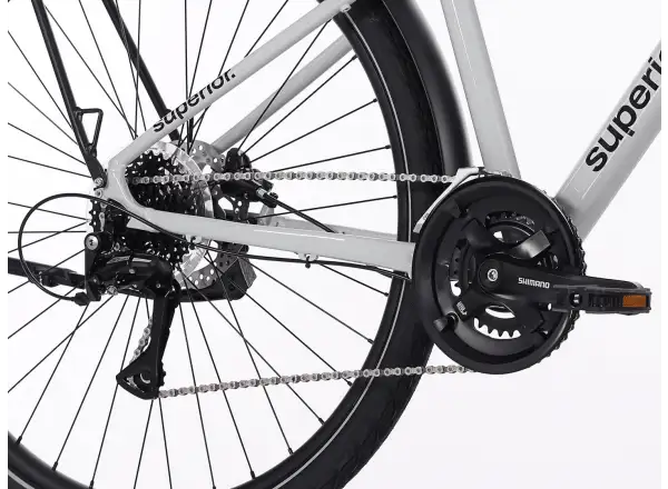 Superior Blox 6.2 T city bike Gloss Grey