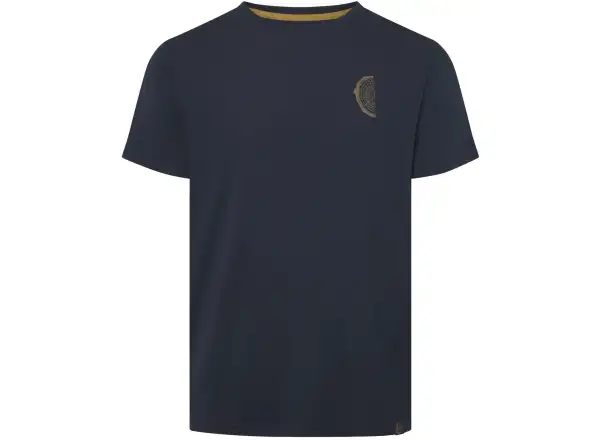 Viking Rune men's T-shirt short sleeve navy/light brown