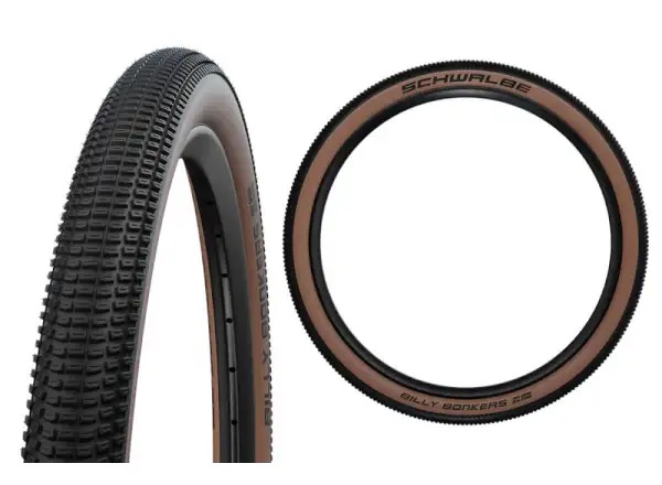 Schwalbe Billy Bonkers Addix Performance 24x2.00" tire kevlar black/brown